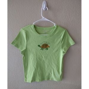 Women's American Eagle Green XL Crop Top